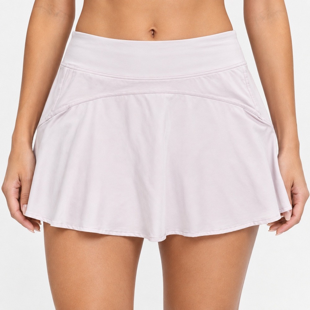 Lululemon Light Pink Pace Rival Athletic Tennis Golf Skirt Size 6